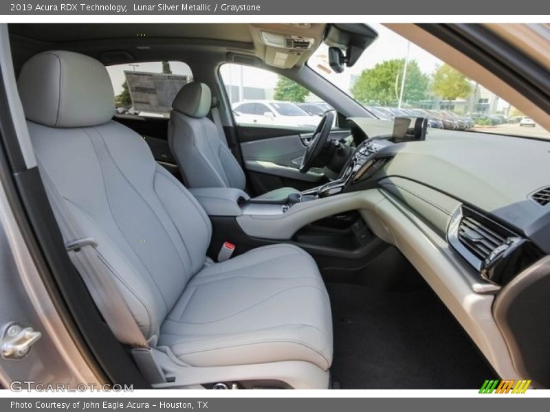 Lunar Silver Metallic / Graystone 2019 Acura RDX Technology