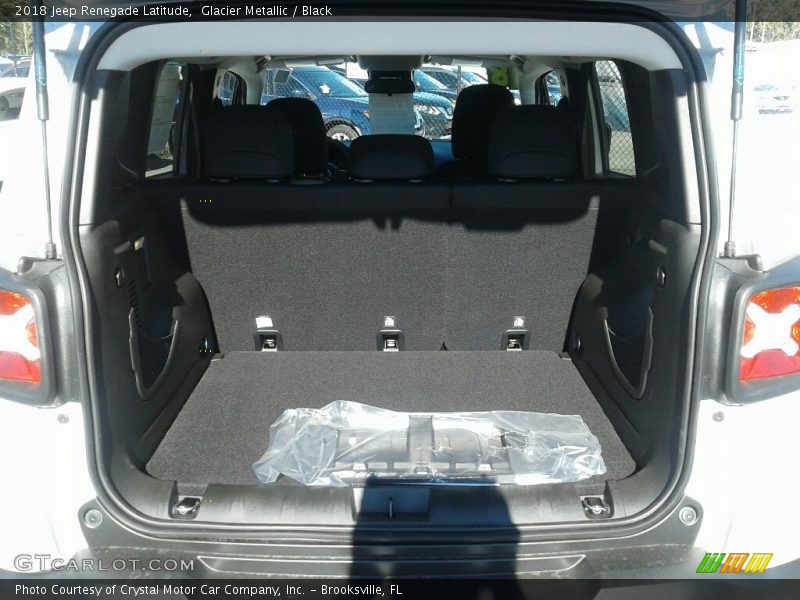 Glacier Metallic / Black 2018 Jeep Renegade Latitude