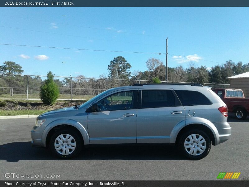 Billet / Black 2018 Dodge Journey SE