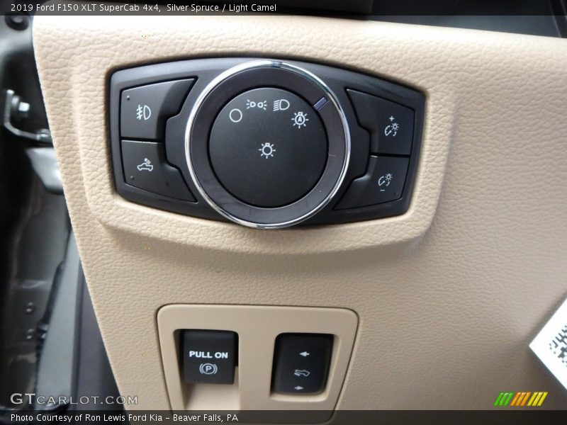 Controls of 2019 F150 XLT SuperCab 4x4