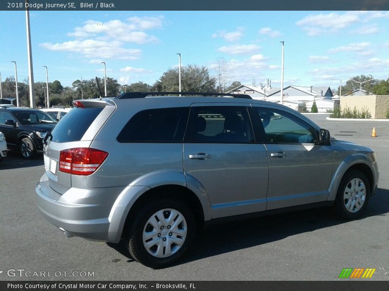 Billet / Black 2018 Dodge Journey SE
