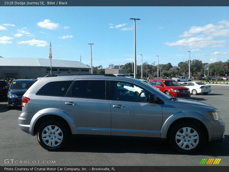 Billet / Black 2018 Dodge Journey SE