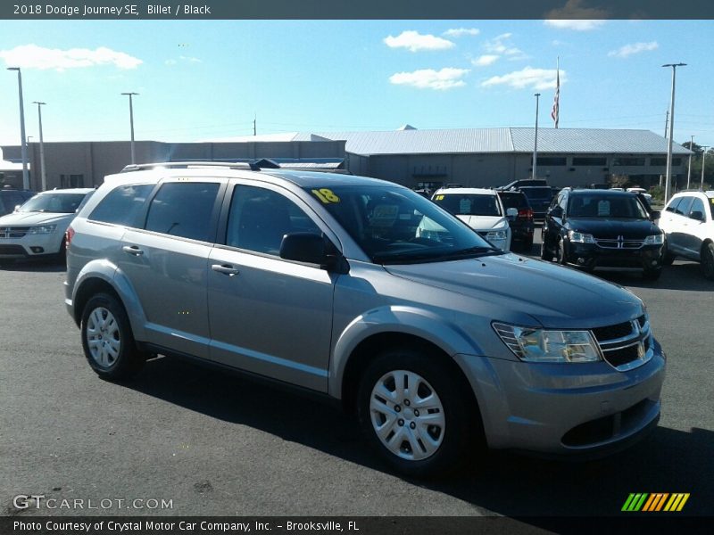 Billet / Black 2018 Dodge Journey SE