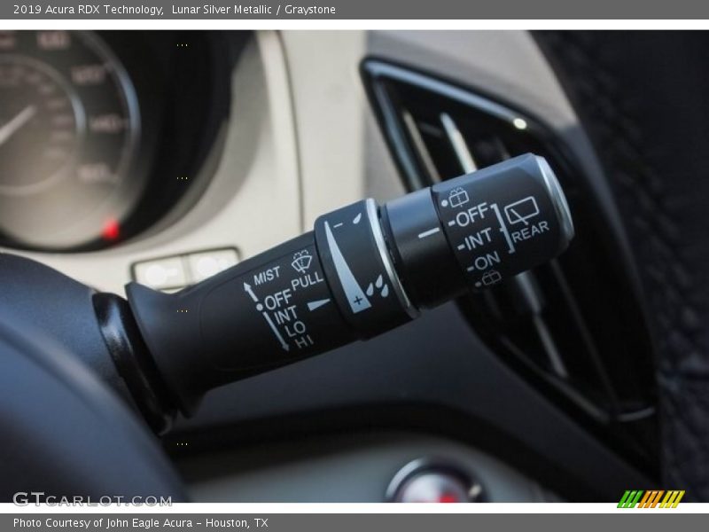 Lunar Silver Metallic / Graystone 2019 Acura RDX Technology