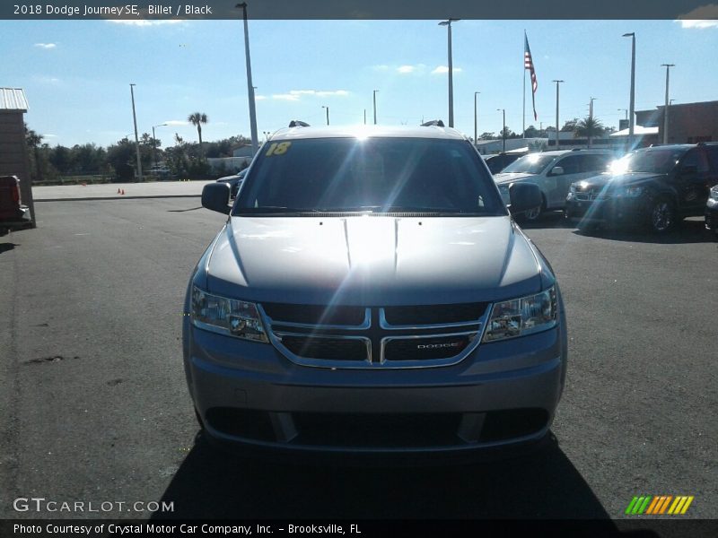 Billet / Black 2018 Dodge Journey SE
