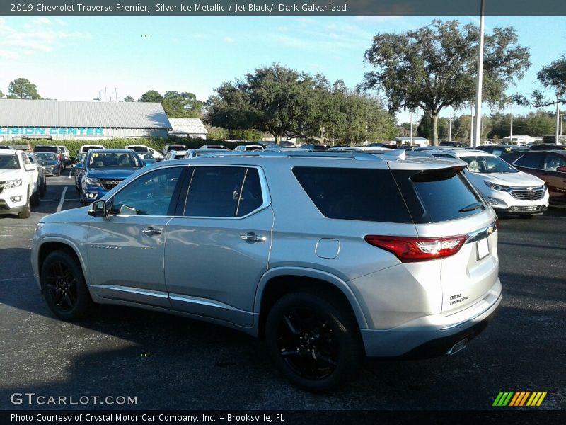 Silver Ice Metallic / Jet Black/­Dark Galvanized 2019 Chevrolet Traverse Premier