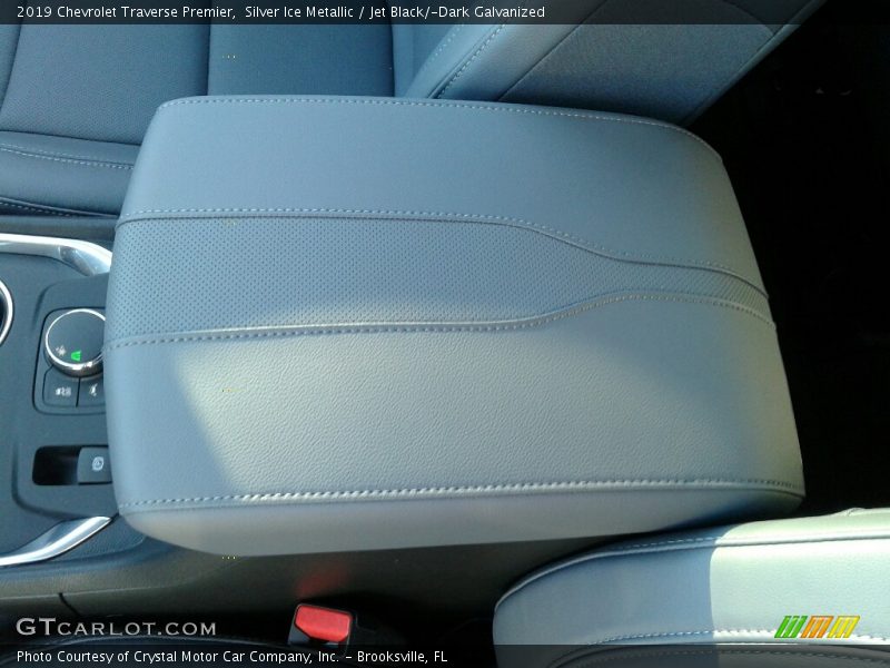 Silver Ice Metallic / Jet Black/­Dark Galvanized 2019 Chevrolet Traverse Premier