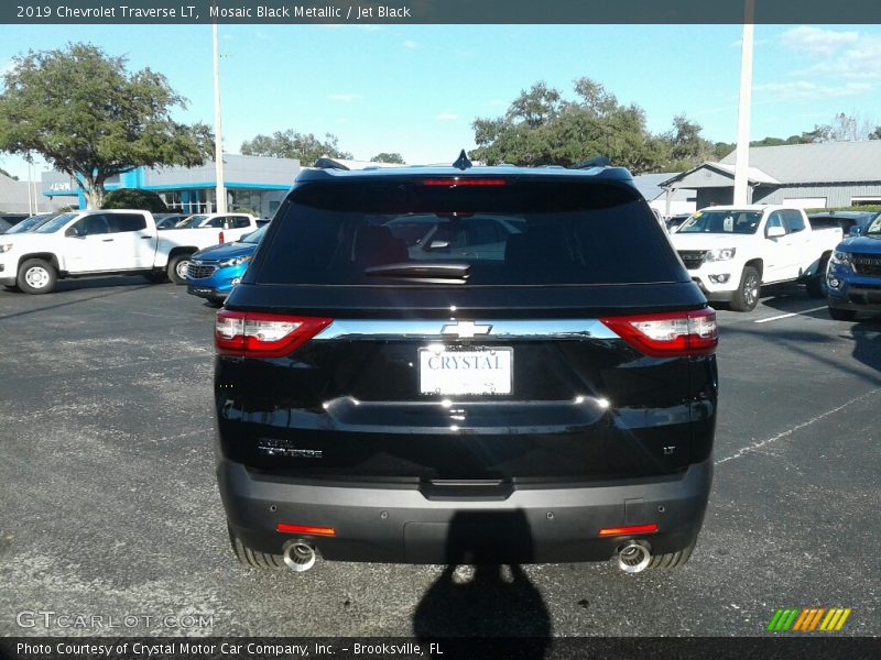 Mosaic Black Metallic / Jet Black 2019 Chevrolet Traverse LT