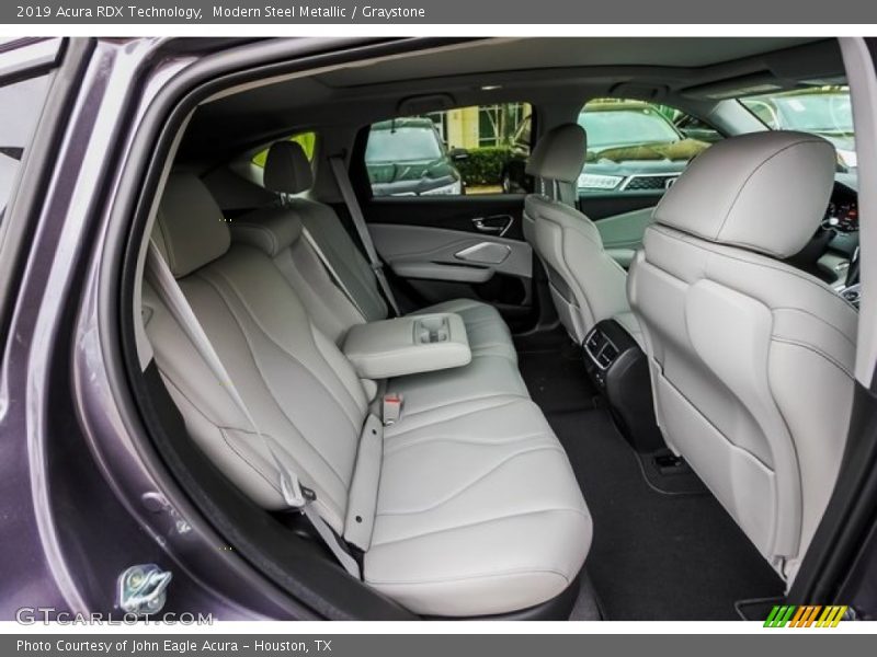 Modern Steel Metallic / Graystone 2019 Acura RDX Technology