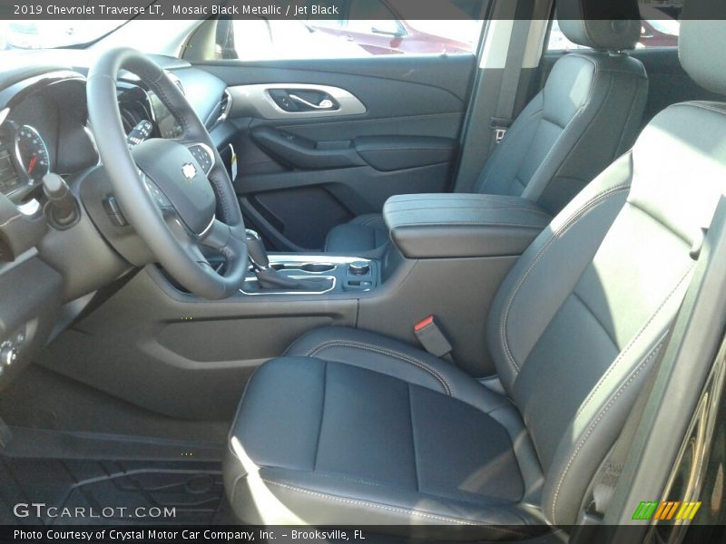 Mosaic Black Metallic / Jet Black 2019 Chevrolet Traverse LT