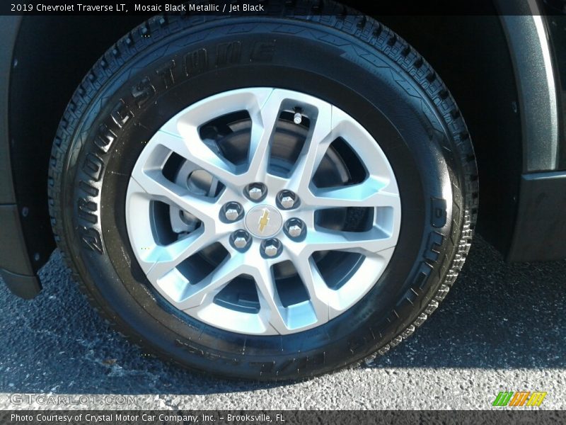 Mosaic Black Metallic / Jet Black 2019 Chevrolet Traverse LT