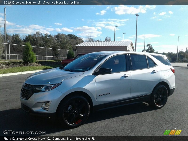 Silver Ice Metallic / Jet Black 2019 Chevrolet Equinox LT