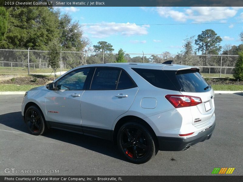 Silver Ice Metallic / Jet Black 2019 Chevrolet Equinox LT