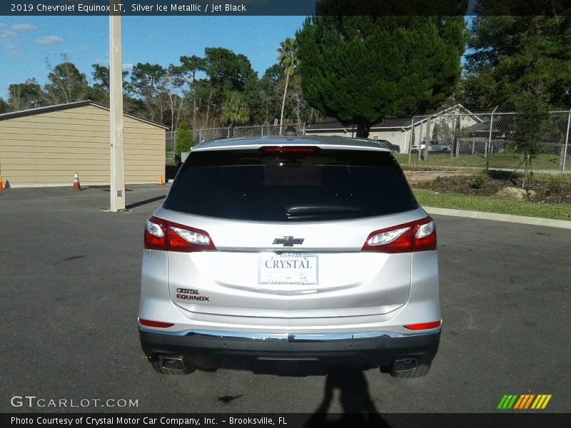 Silver Ice Metallic / Jet Black 2019 Chevrolet Equinox LT