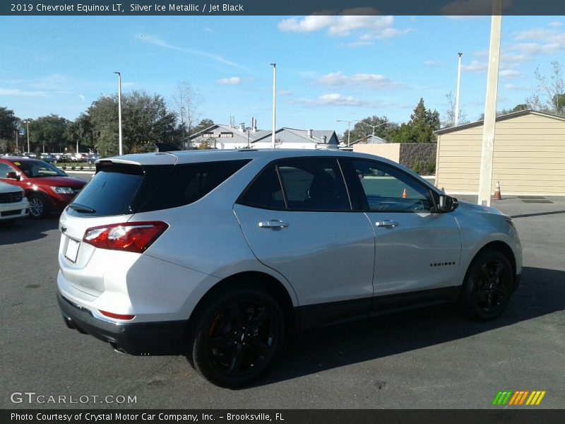 Silver Ice Metallic / Jet Black 2019 Chevrolet Equinox LT