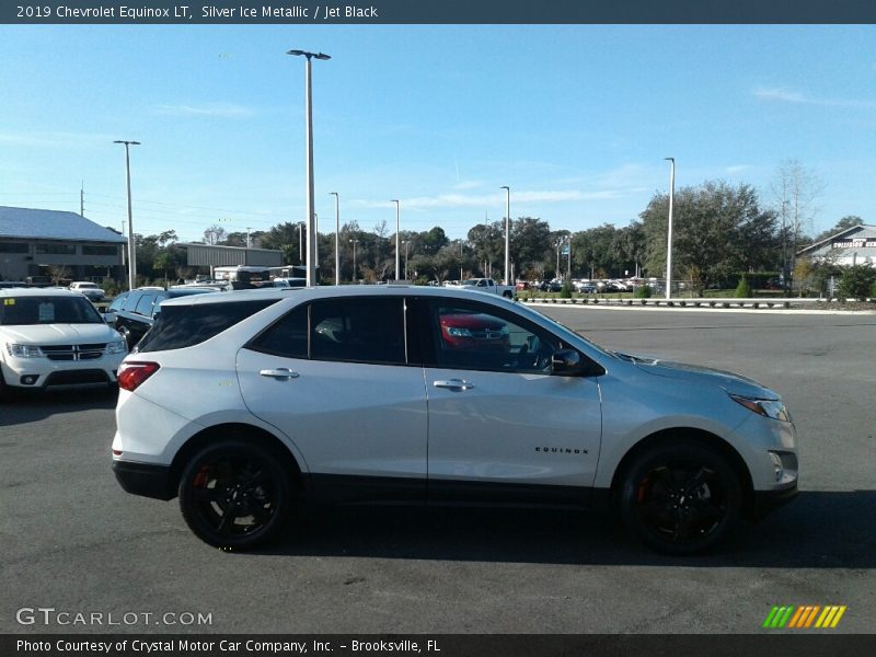 Silver Ice Metallic / Jet Black 2019 Chevrolet Equinox LT