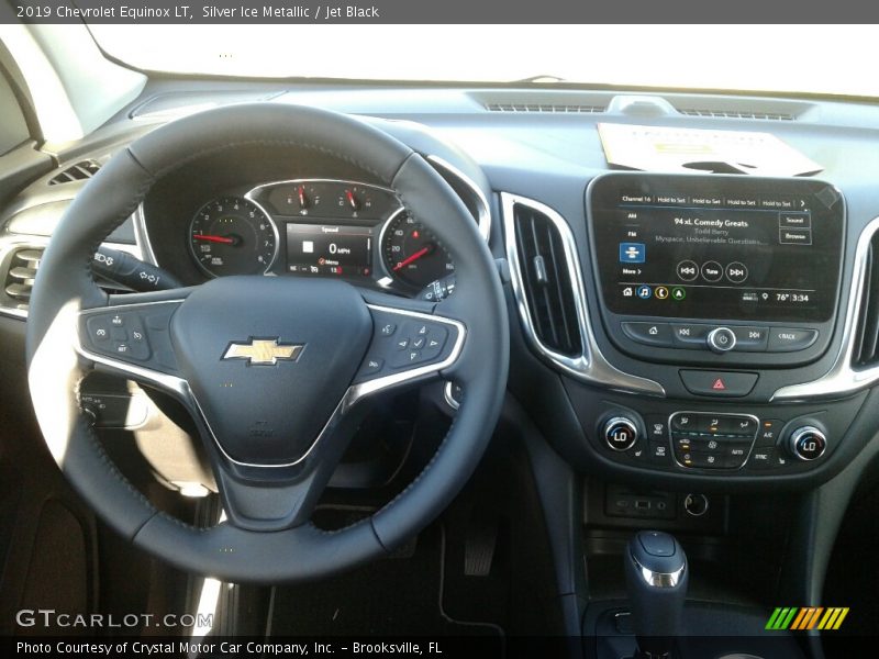 Silver Ice Metallic / Jet Black 2019 Chevrolet Equinox LT