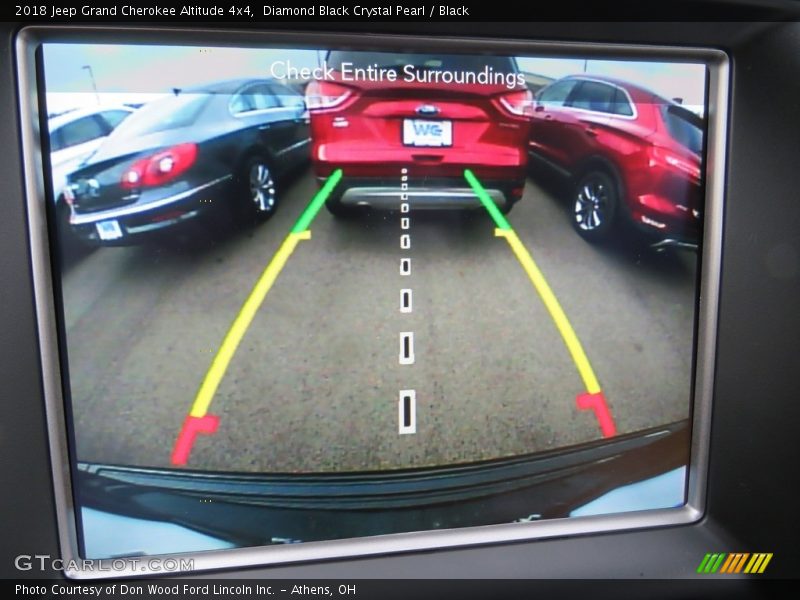Diamond Black Crystal Pearl / Black 2018 Jeep Grand Cherokee Altitude 4x4