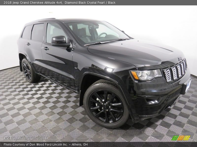 Diamond Black Crystal Pearl / Black 2018 Jeep Grand Cherokee Altitude 4x4