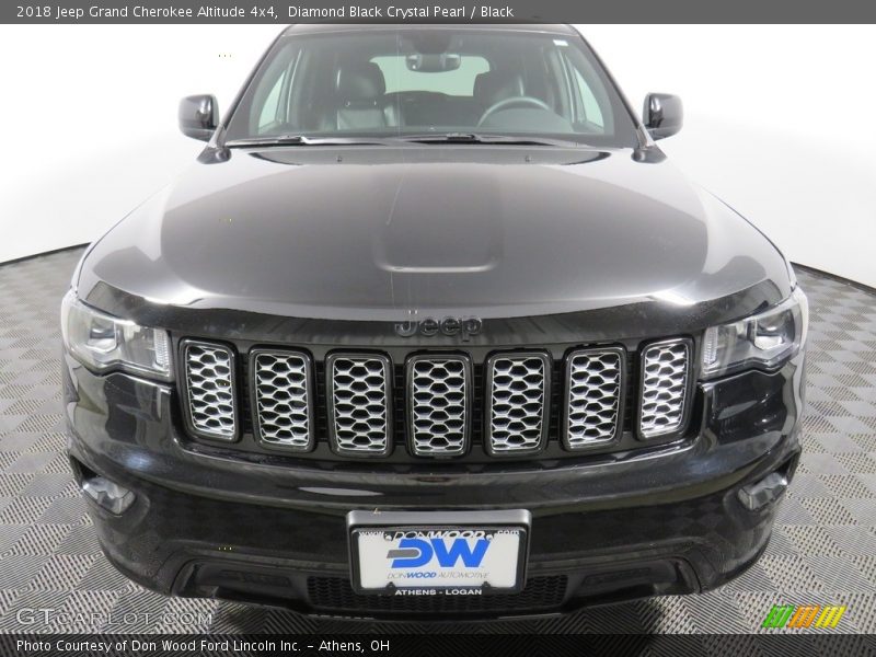 Diamond Black Crystal Pearl / Black 2018 Jeep Grand Cherokee Altitude 4x4