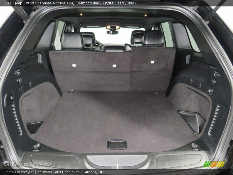 Diamond Black Crystal Pearl / Black 2018 Jeep Grand Cherokee Altitude 4x4