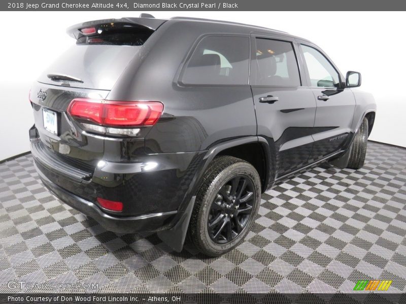 Diamond Black Crystal Pearl / Black 2018 Jeep Grand Cherokee Altitude 4x4