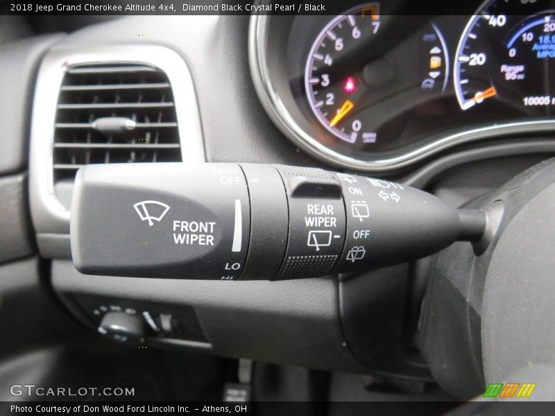 Diamond Black Crystal Pearl / Black 2018 Jeep Grand Cherokee Altitude 4x4