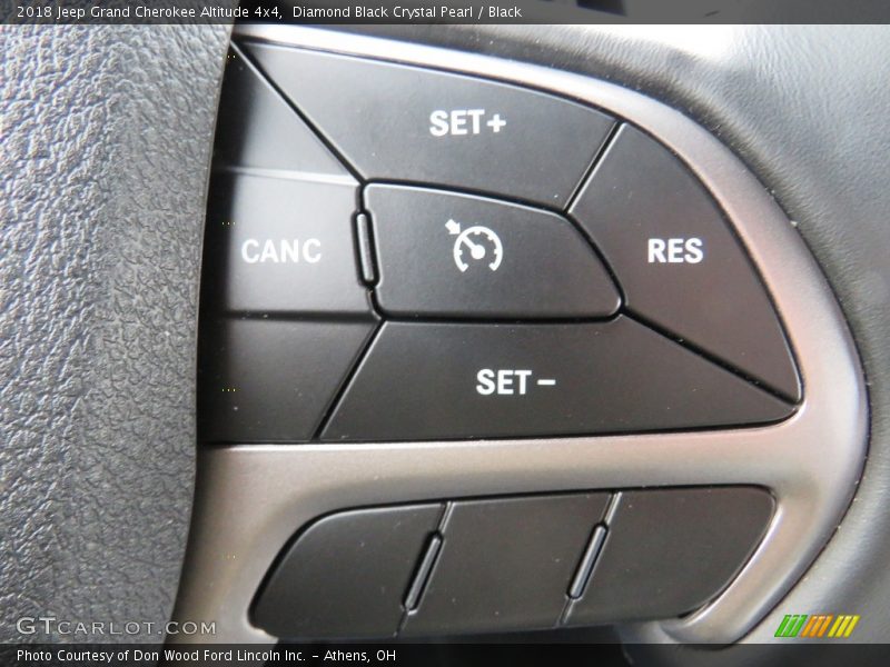 Diamond Black Crystal Pearl / Black 2018 Jeep Grand Cherokee Altitude 4x4