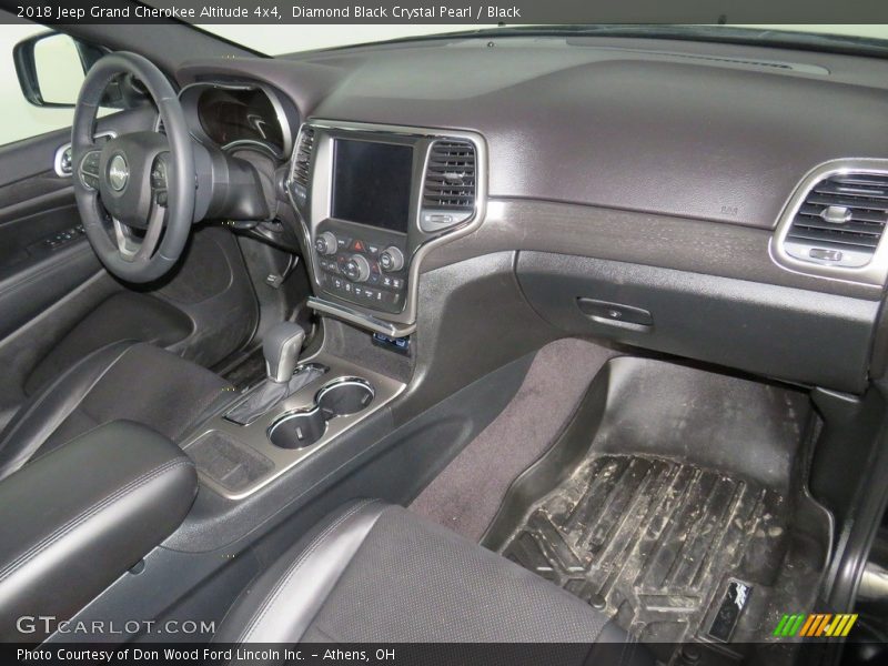 Diamond Black Crystal Pearl / Black 2018 Jeep Grand Cherokee Altitude 4x4