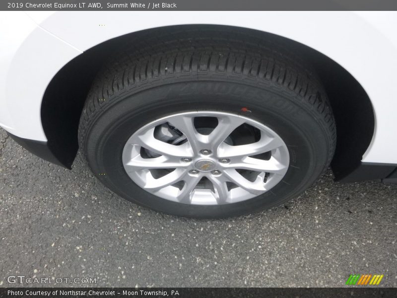 Summit White / Jet Black 2019 Chevrolet Equinox LT AWD