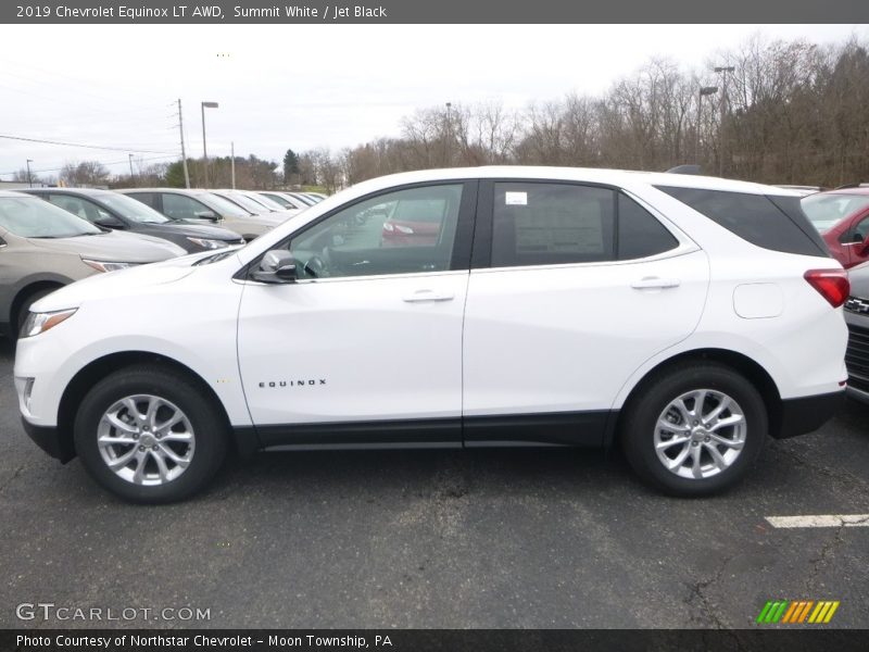Summit White / Jet Black 2019 Chevrolet Equinox LT AWD