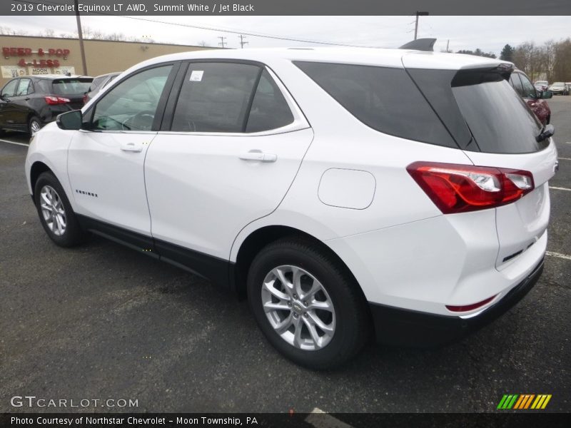 Summit White / Jet Black 2019 Chevrolet Equinox LT AWD