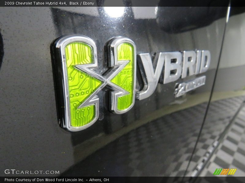 Black / Ebony 2009 Chevrolet Tahoe Hybrid 4x4