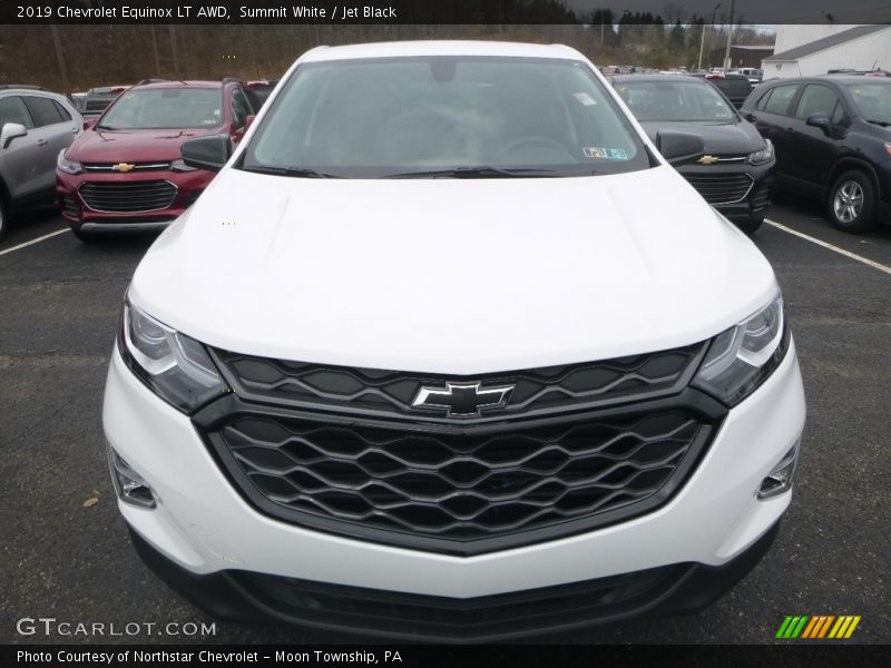Summit White / Jet Black 2019 Chevrolet Equinox LT AWD