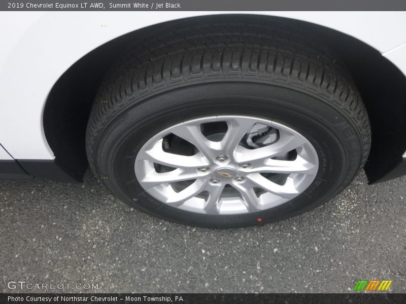Summit White / Jet Black 2019 Chevrolet Equinox LT AWD