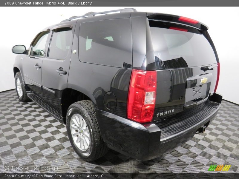 Black / Ebony 2009 Chevrolet Tahoe Hybrid 4x4