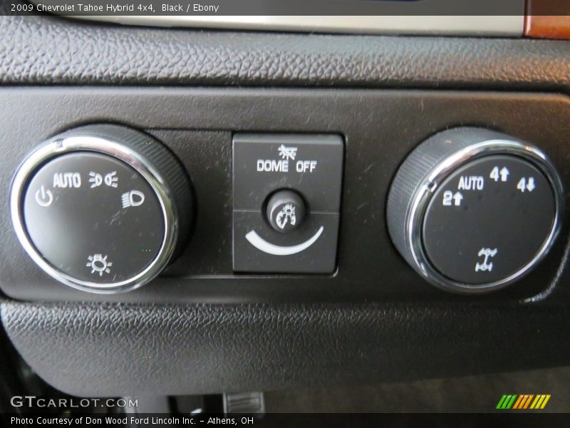 Black / Ebony 2009 Chevrolet Tahoe Hybrid 4x4
