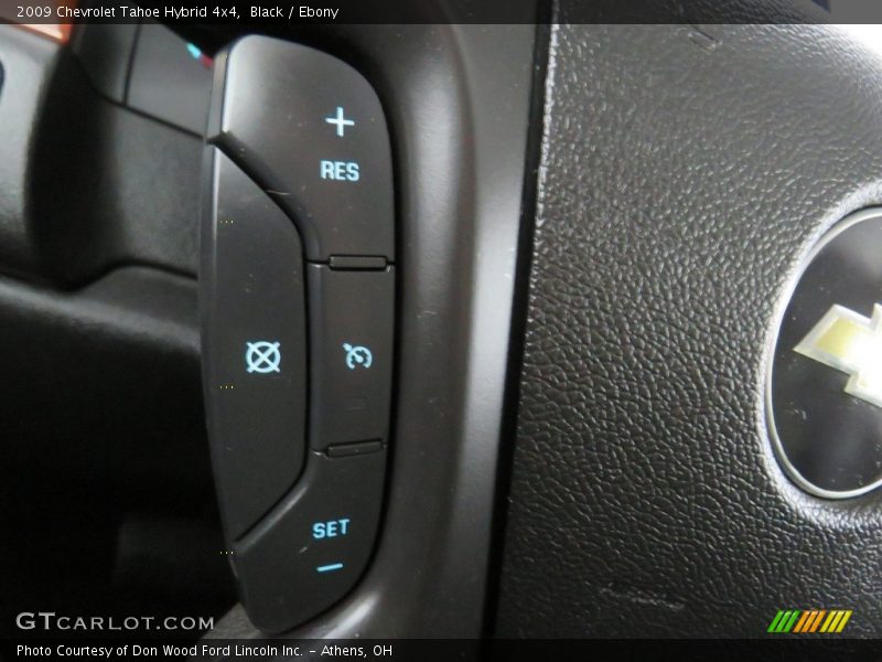 Black / Ebony 2009 Chevrolet Tahoe Hybrid 4x4