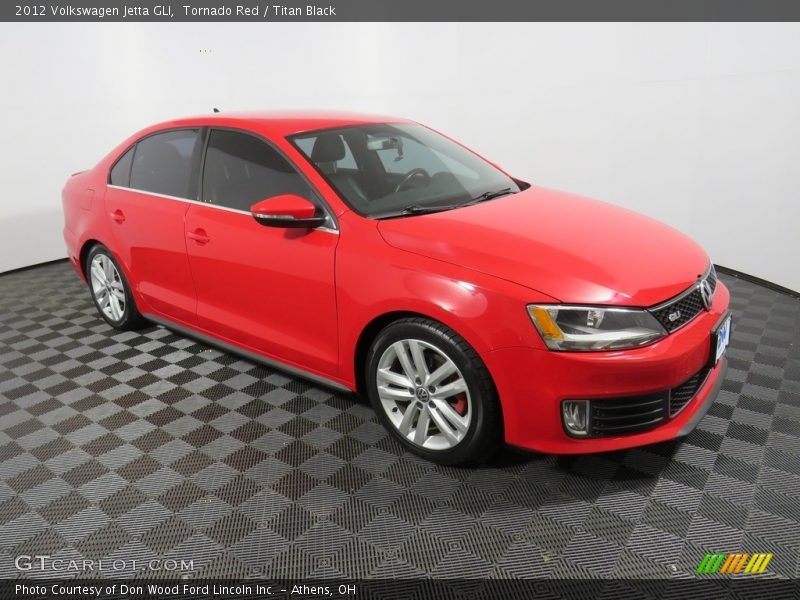 Tornado Red / Titan Black 2012 Volkswagen Jetta GLI