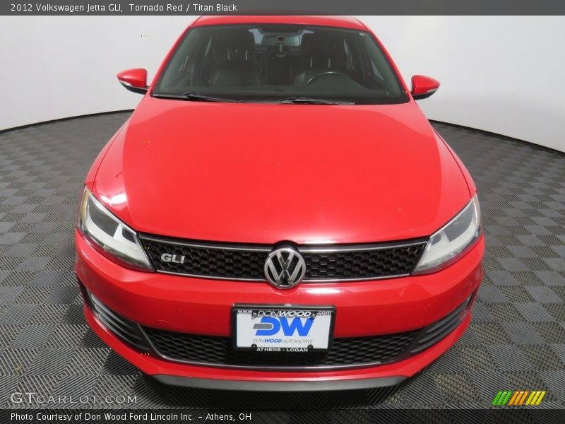 Tornado Red / Titan Black 2012 Volkswagen Jetta GLI