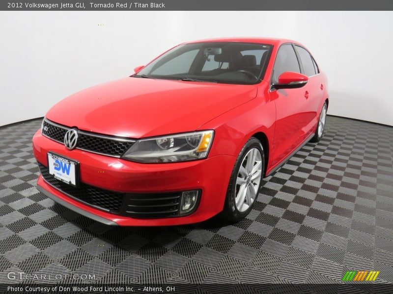 Tornado Red / Titan Black 2012 Volkswagen Jetta GLI