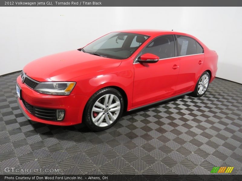 Tornado Red / Titan Black 2012 Volkswagen Jetta GLI