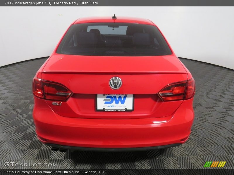 Tornado Red / Titan Black 2012 Volkswagen Jetta GLI
