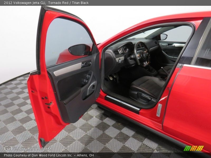 Tornado Red / Titan Black 2012 Volkswagen Jetta GLI