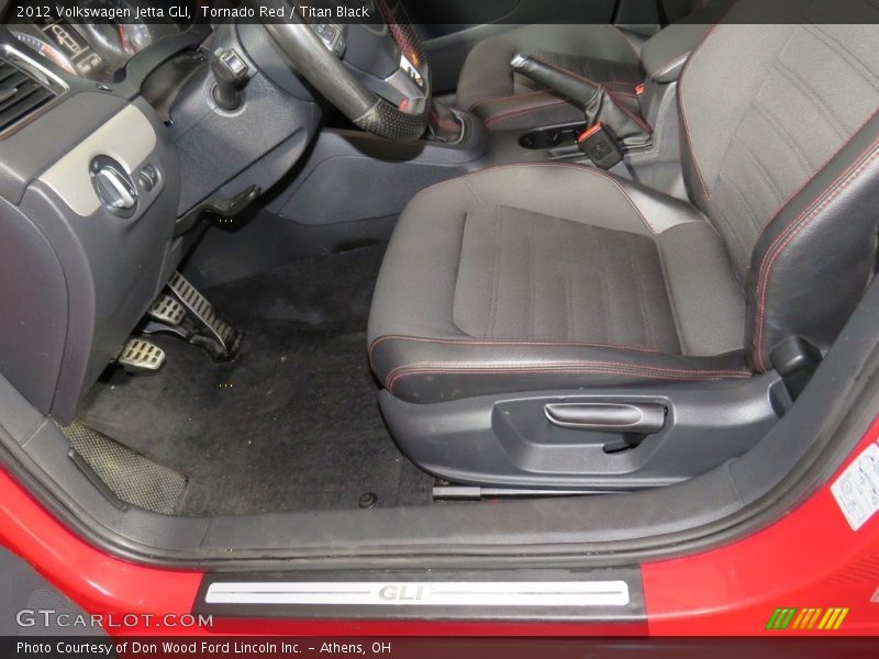Tornado Red / Titan Black 2012 Volkswagen Jetta GLI