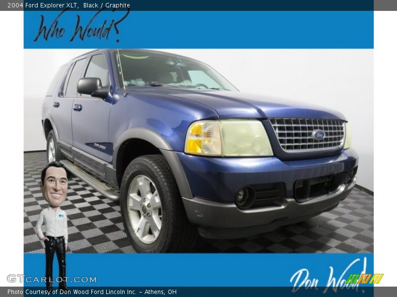 Black / Graphite 2004 Ford Explorer XLT