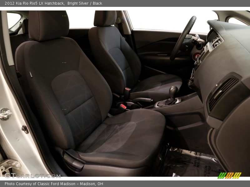 Bright Silver / Black 2012 Kia Rio Rio5 LX Hatchback