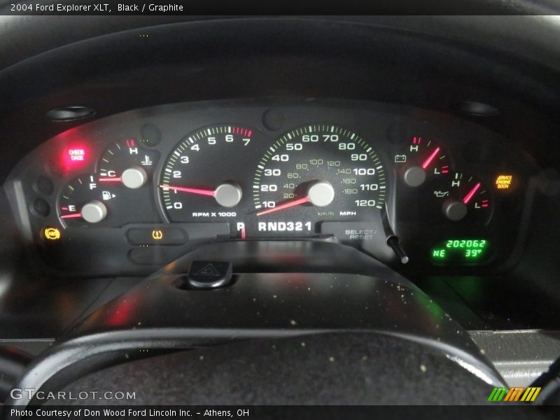 Black / Graphite 2004 Ford Explorer XLT