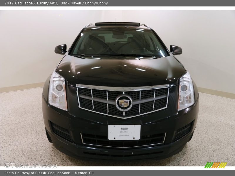 Black Raven / Ebony/Ebony 2012 Cadillac SRX Luxury AWD