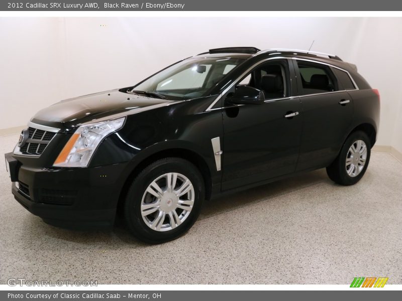 Black Raven / Ebony/Ebony 2012 Cadillac SRX Luxury AWD